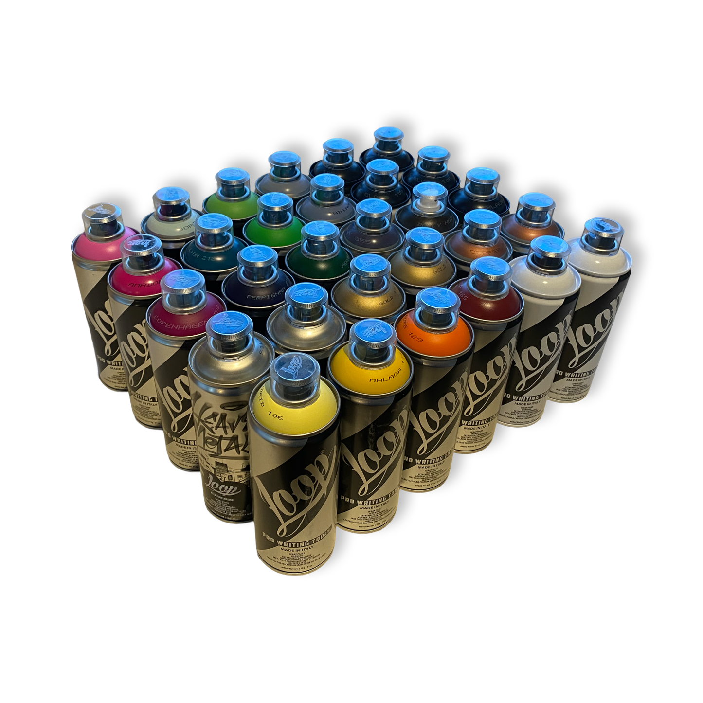 Multicolour 30 pack of loop