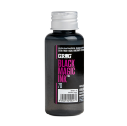 Grog Black Magic Ink Refill 70ml- Brown Sugar