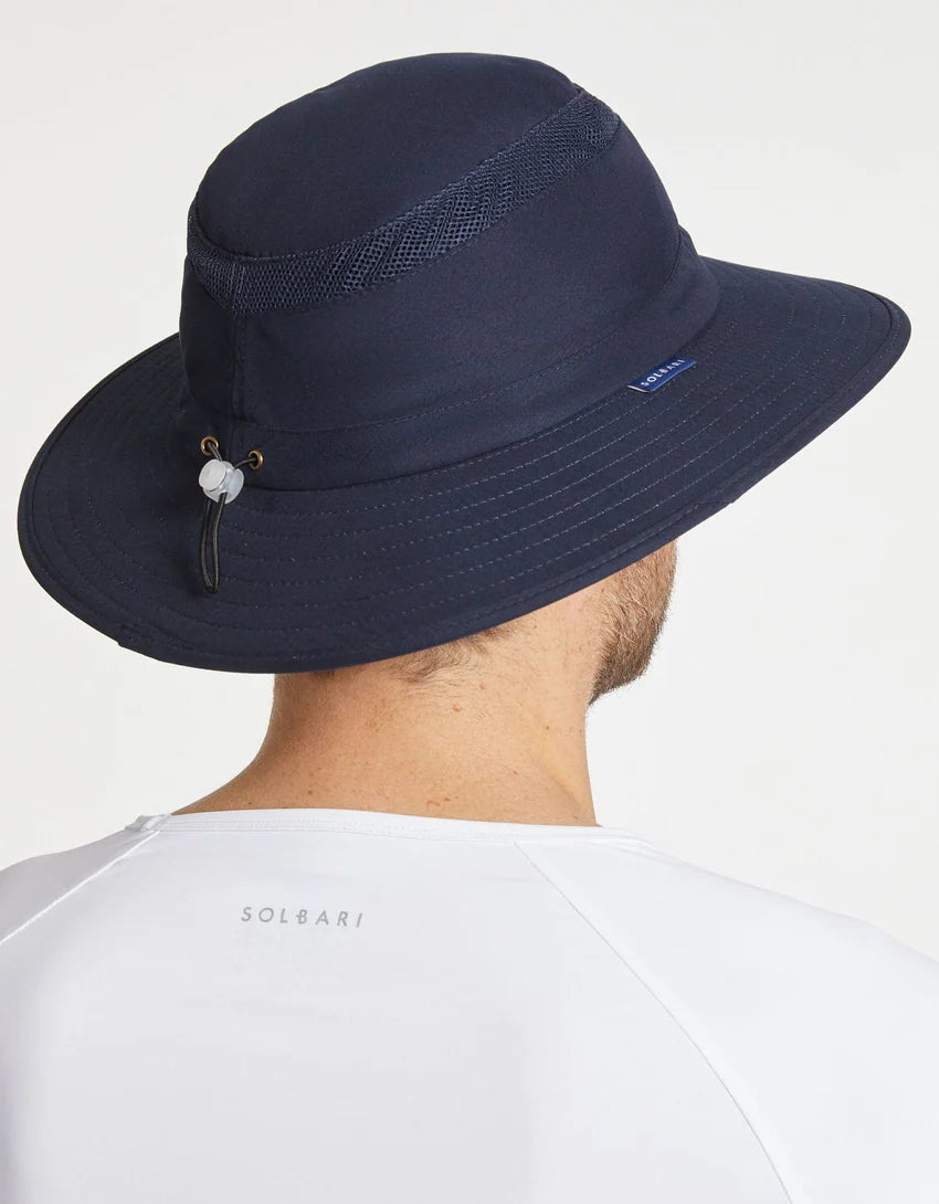 Navy blue beach hat online